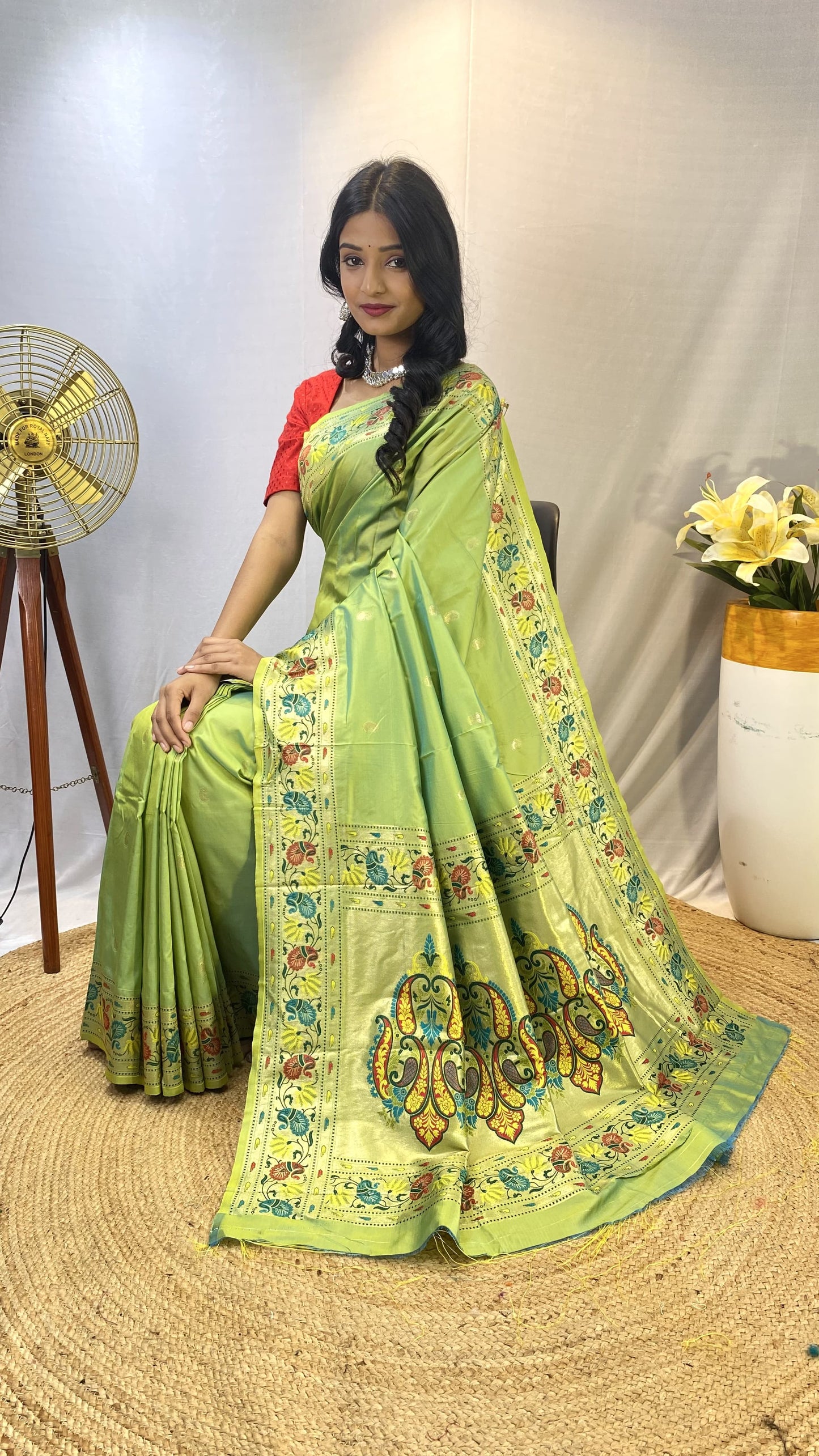 Paithani Silk Saree S1/SR/7/242108