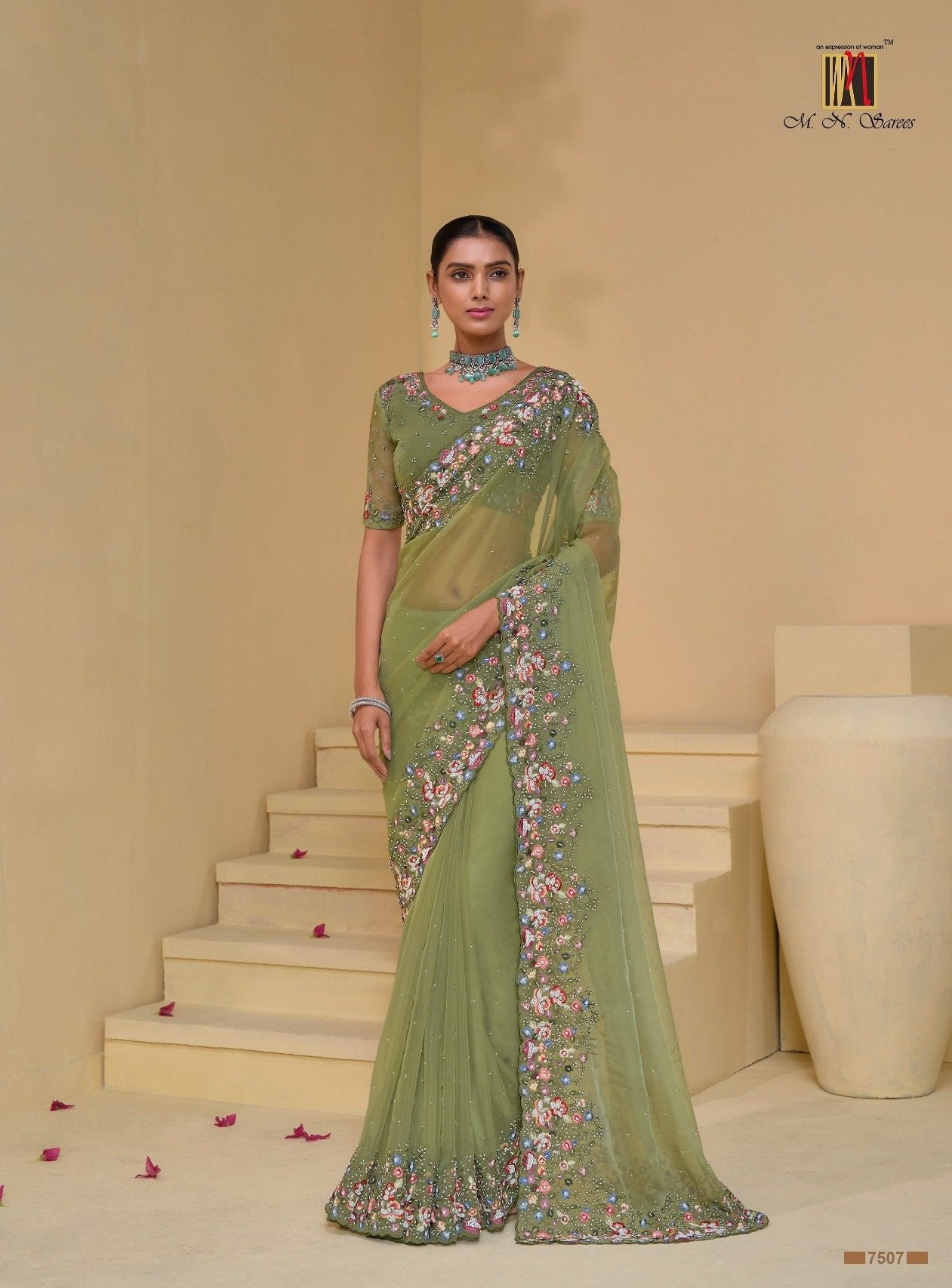 Designer Saree by MN  - H2/SR/1/241609