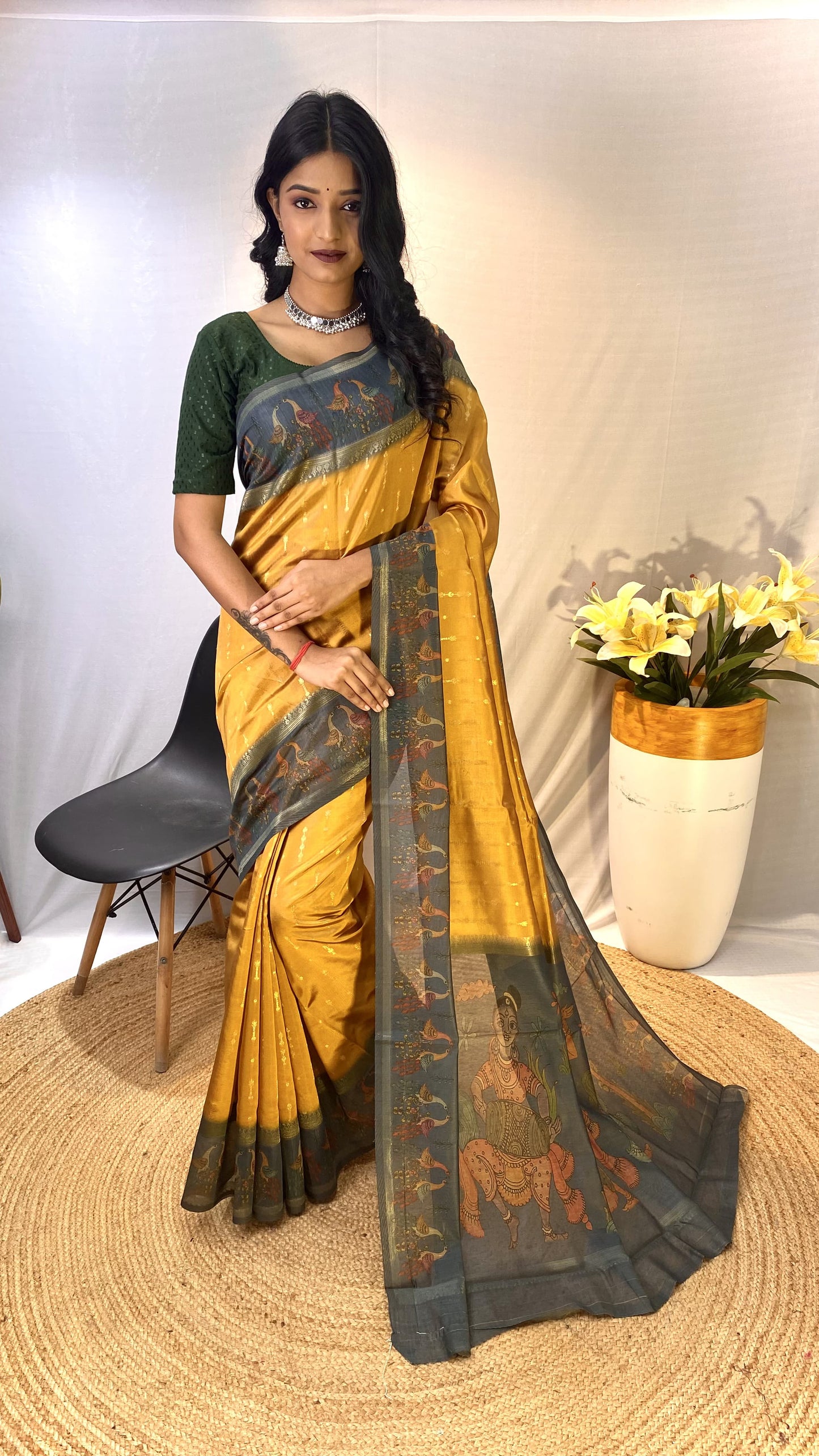 Soft Chanderi Silk Saree - S1/SR/1/241809