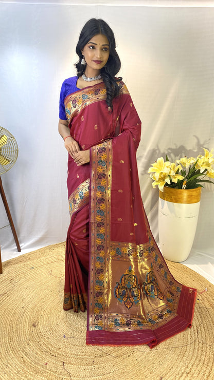 Paithani Silk Saree S1/SR/7/242108