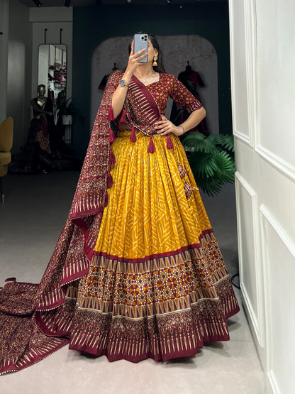 Tussar Silk Lehenga Choli - S1/LN/2/241309