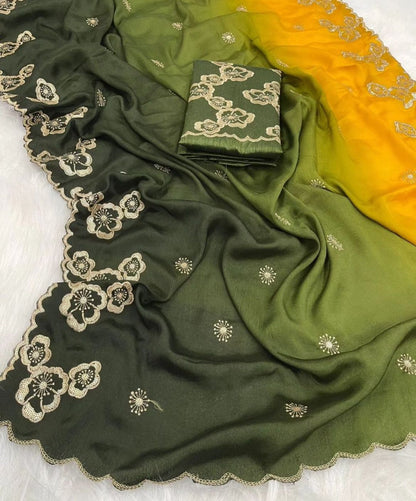 Special Chinnon Silk Saree S1/SR/6/240209