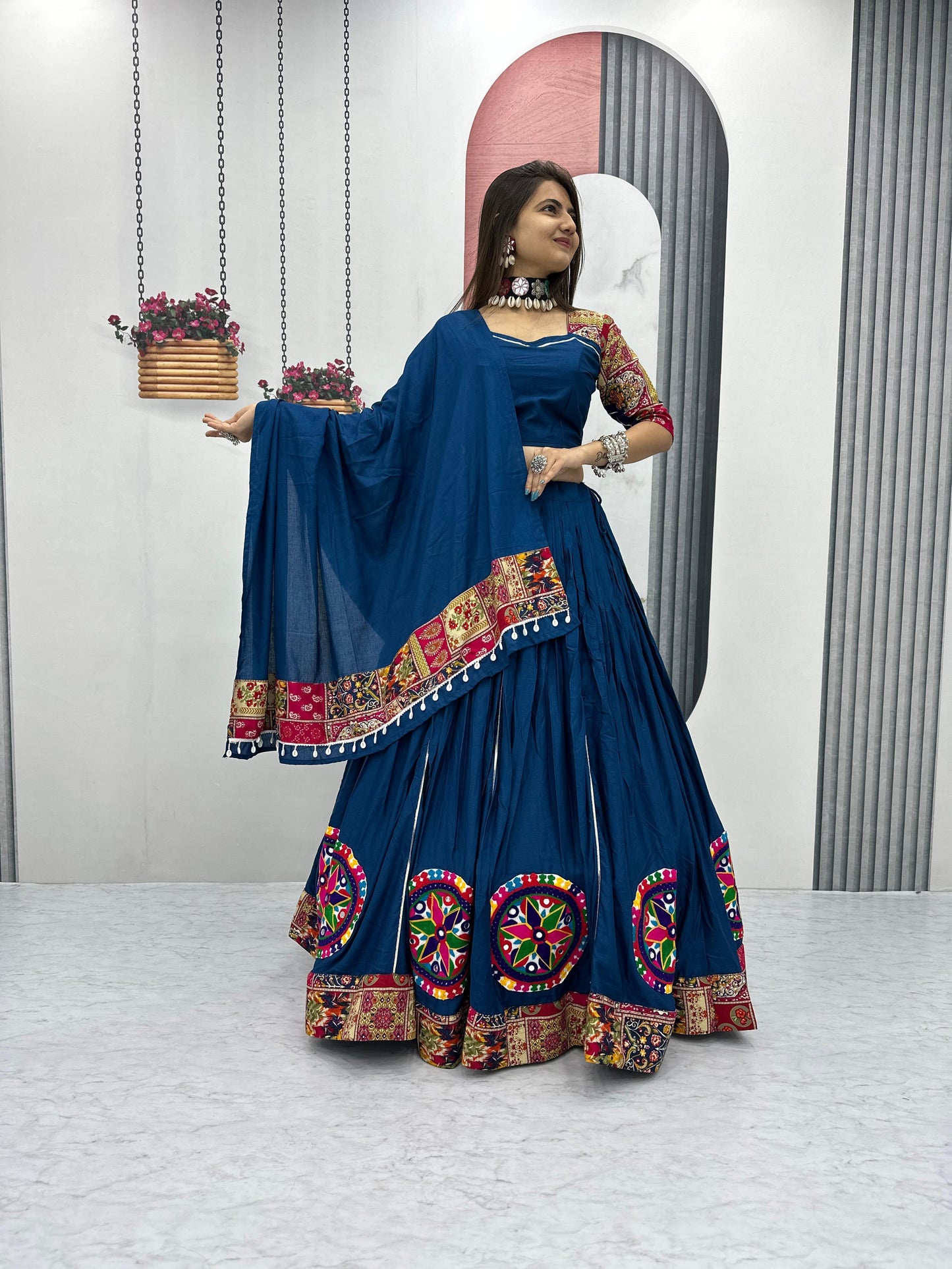 Navratri Special Pure Cotton Lehenga Choli S1/LN/1/241109