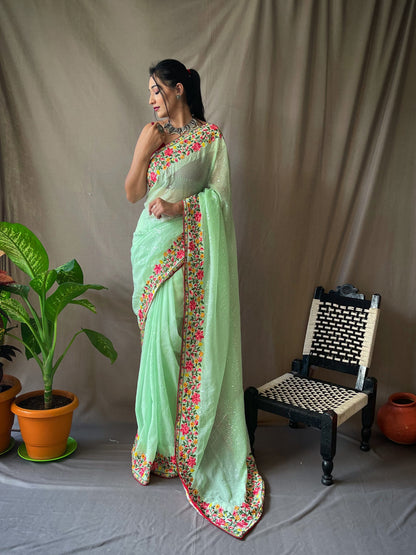 Pure Georgette Saree S1/SR/1/241608