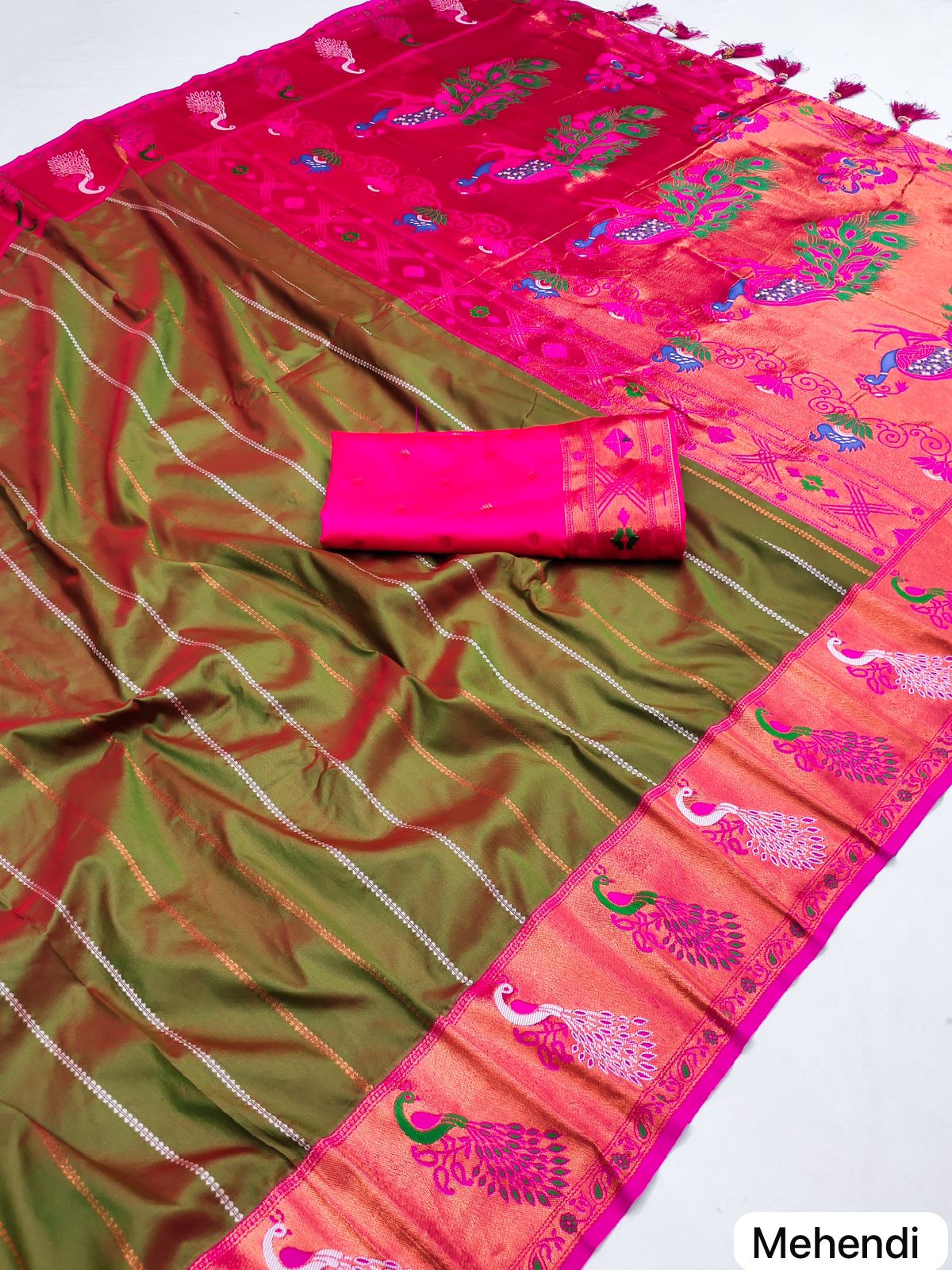 Meera Paithani Silk Saree - S1/SR/4/241609