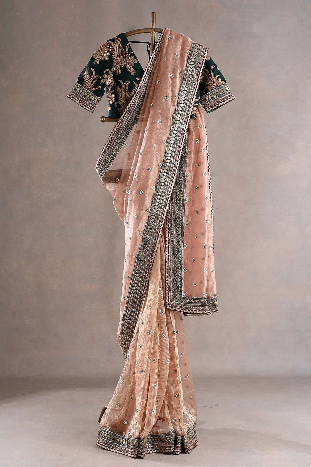 Twill Net Saree S1/SR/5/240209