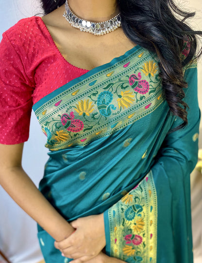 Paithani Silk Saree S1/SR/7/242108