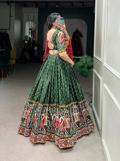 Patola Print Dola Silk Lehenga Choli S1/LN/1/240609