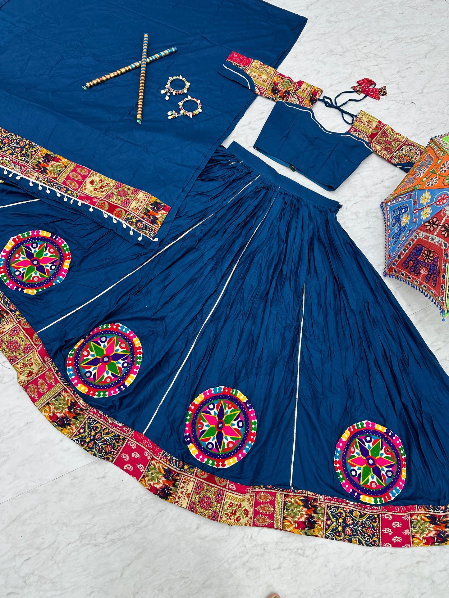 Navratri Special Pure Cotton Lehenga Choli S1/LN/1/241109