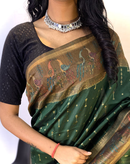 Soft Chanderi Silk Saree - S1/SR/1/241809