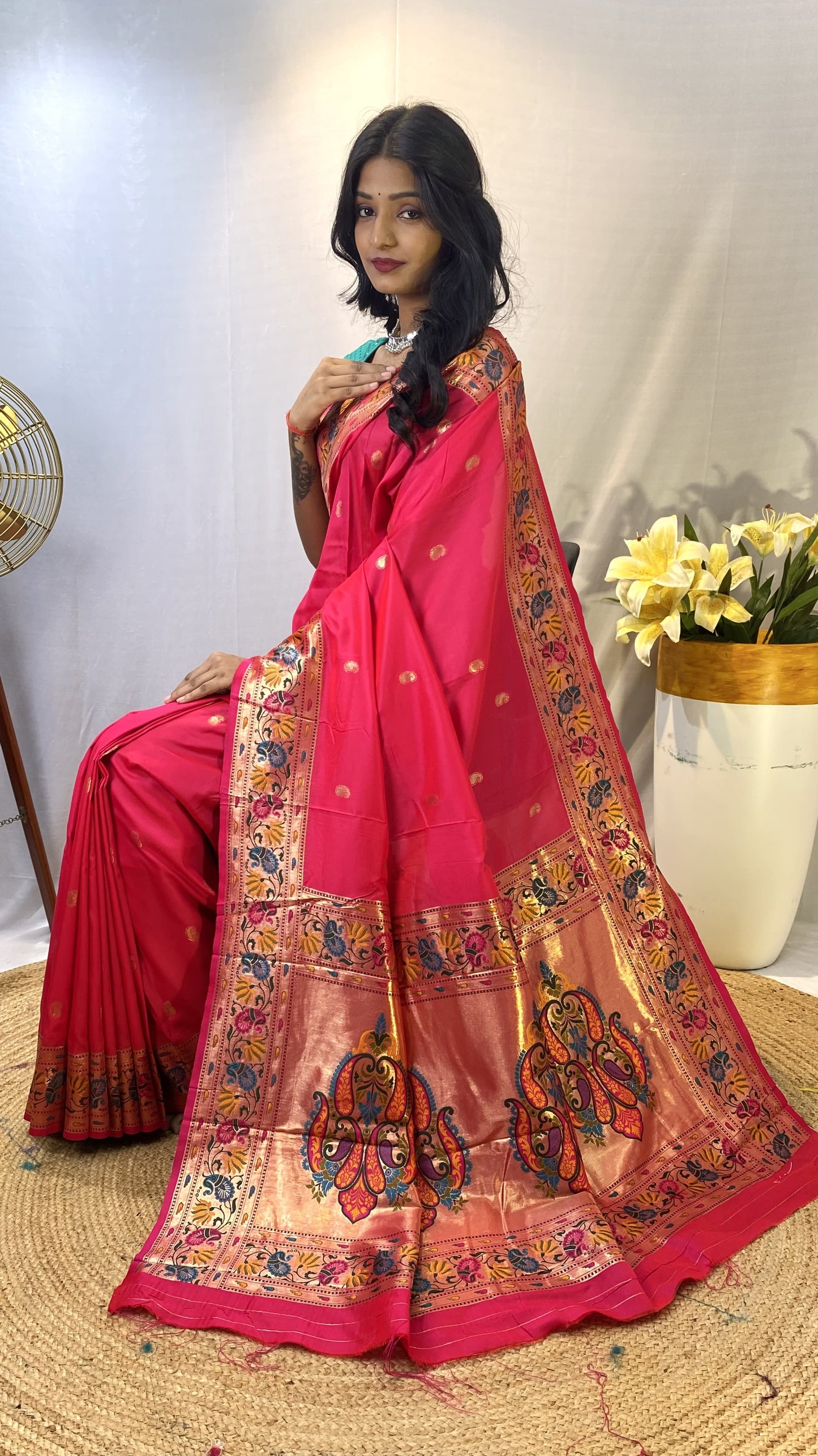 Paithani Silk Saree S1/SR/7/242108