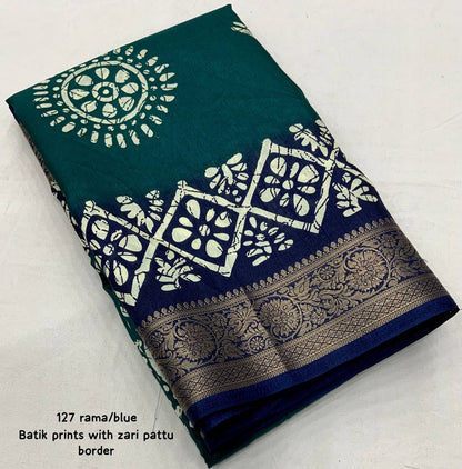 Batik Printed Sarees - S1/SR/6/241809