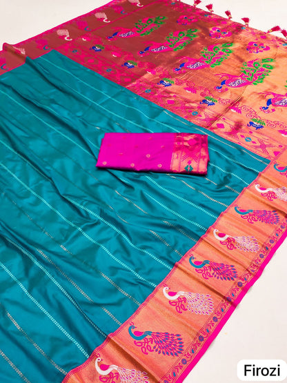 Meera Paithani Silk Saree - S1/SR/4/241609