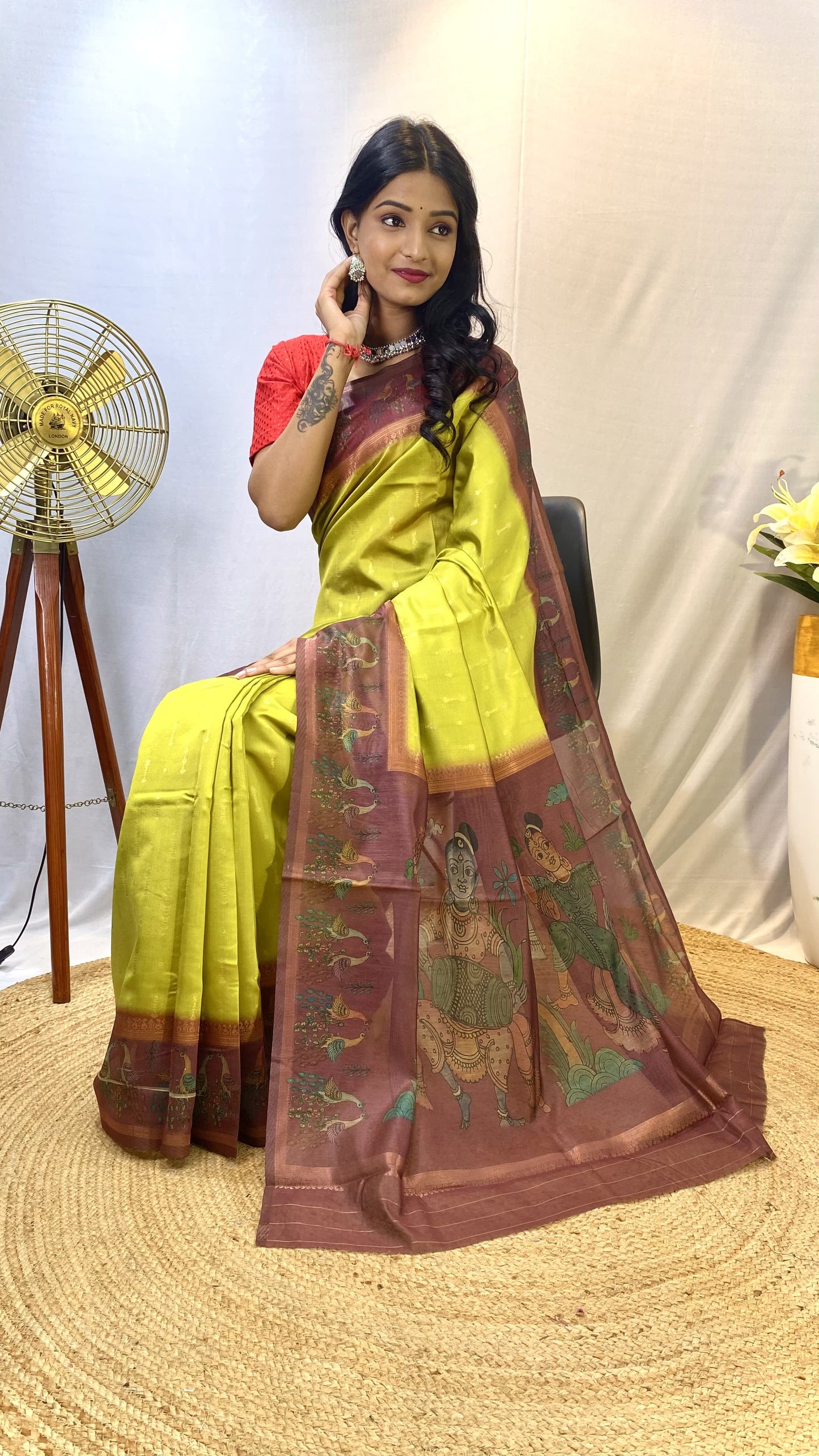 Soft Chanderi Silk Saree - S1/SR/1/241809