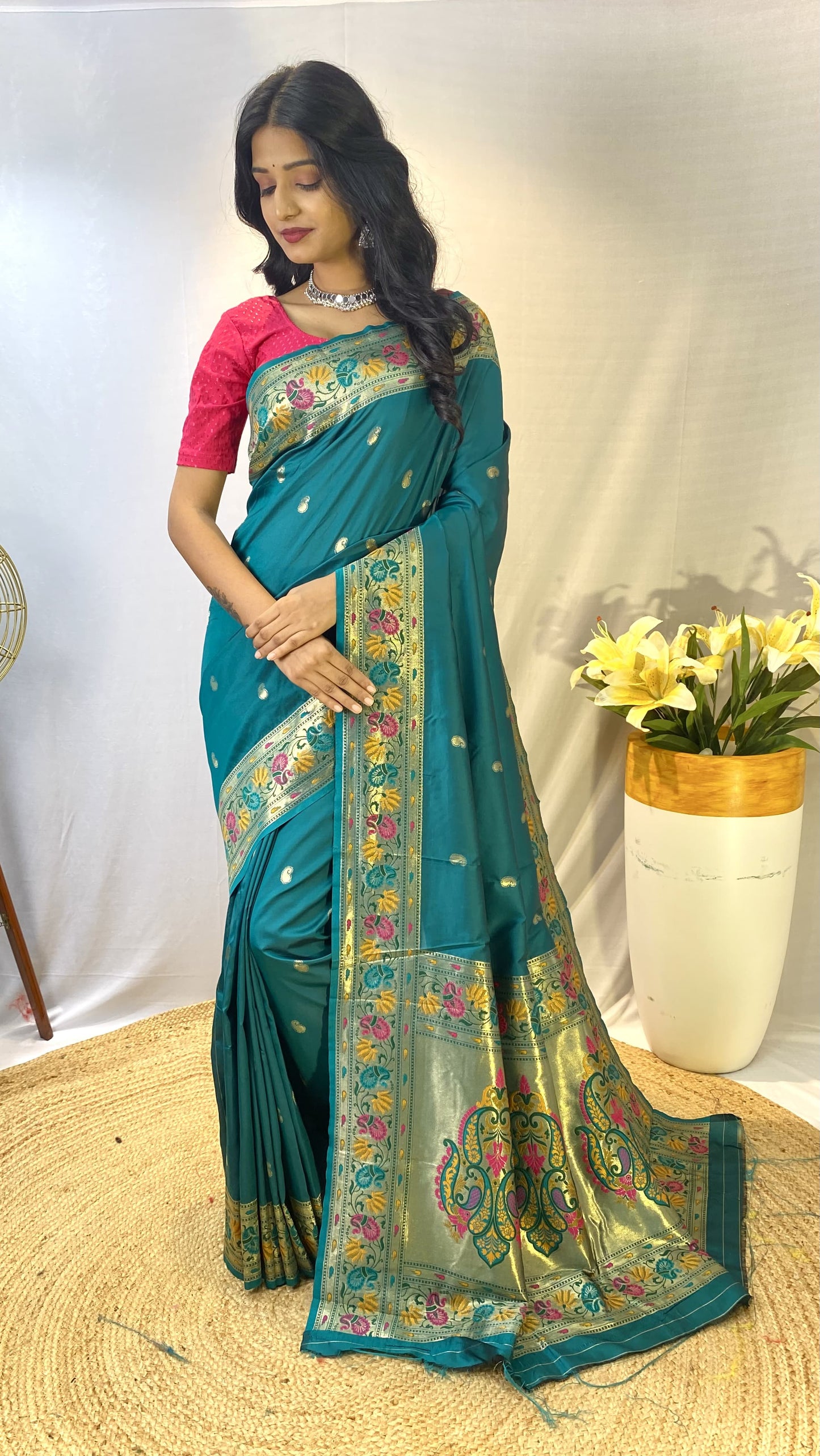 Paithani Silk Saree S1/SR/7/242108