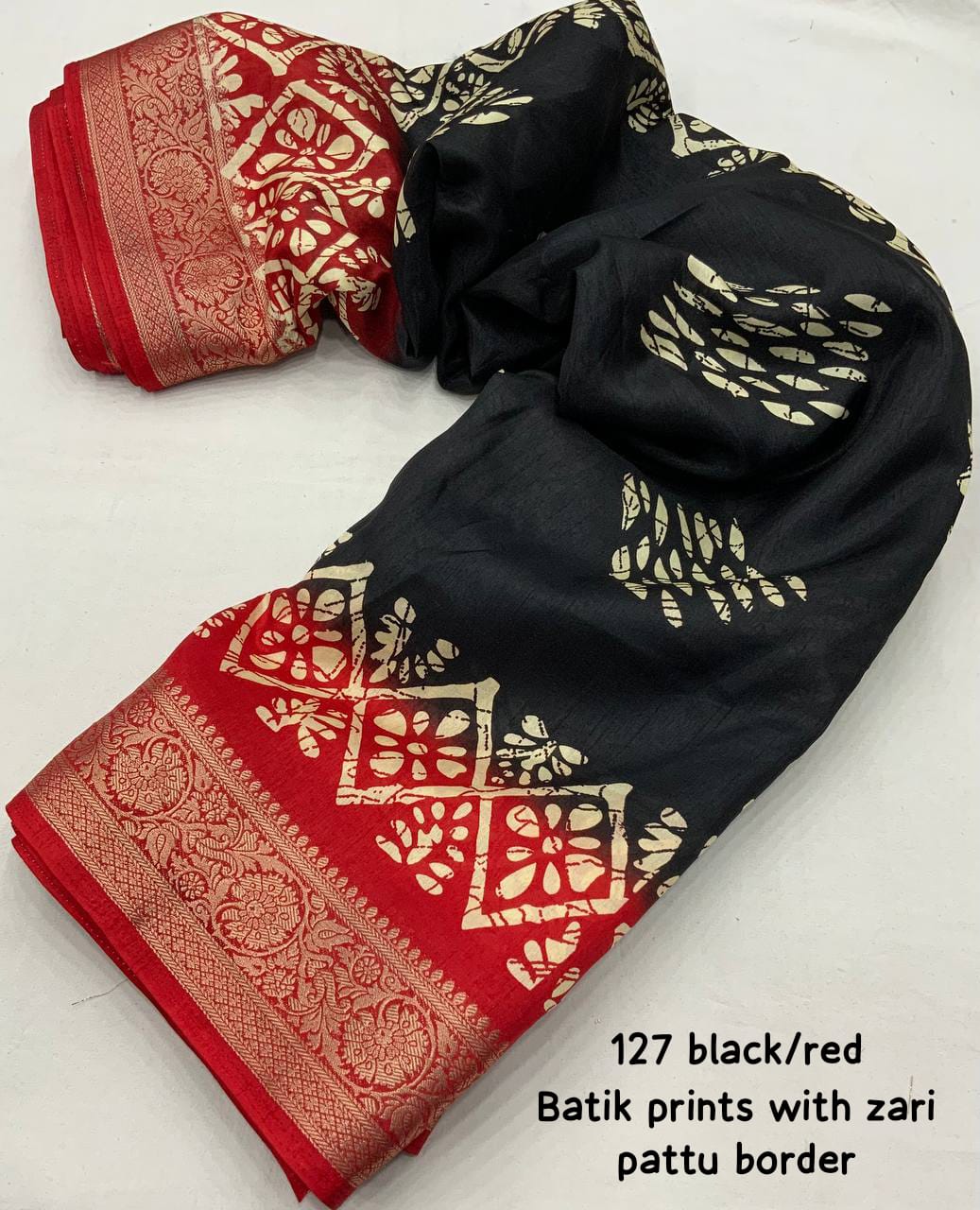 Batik Printed Sarees - S1/SR/6/241809