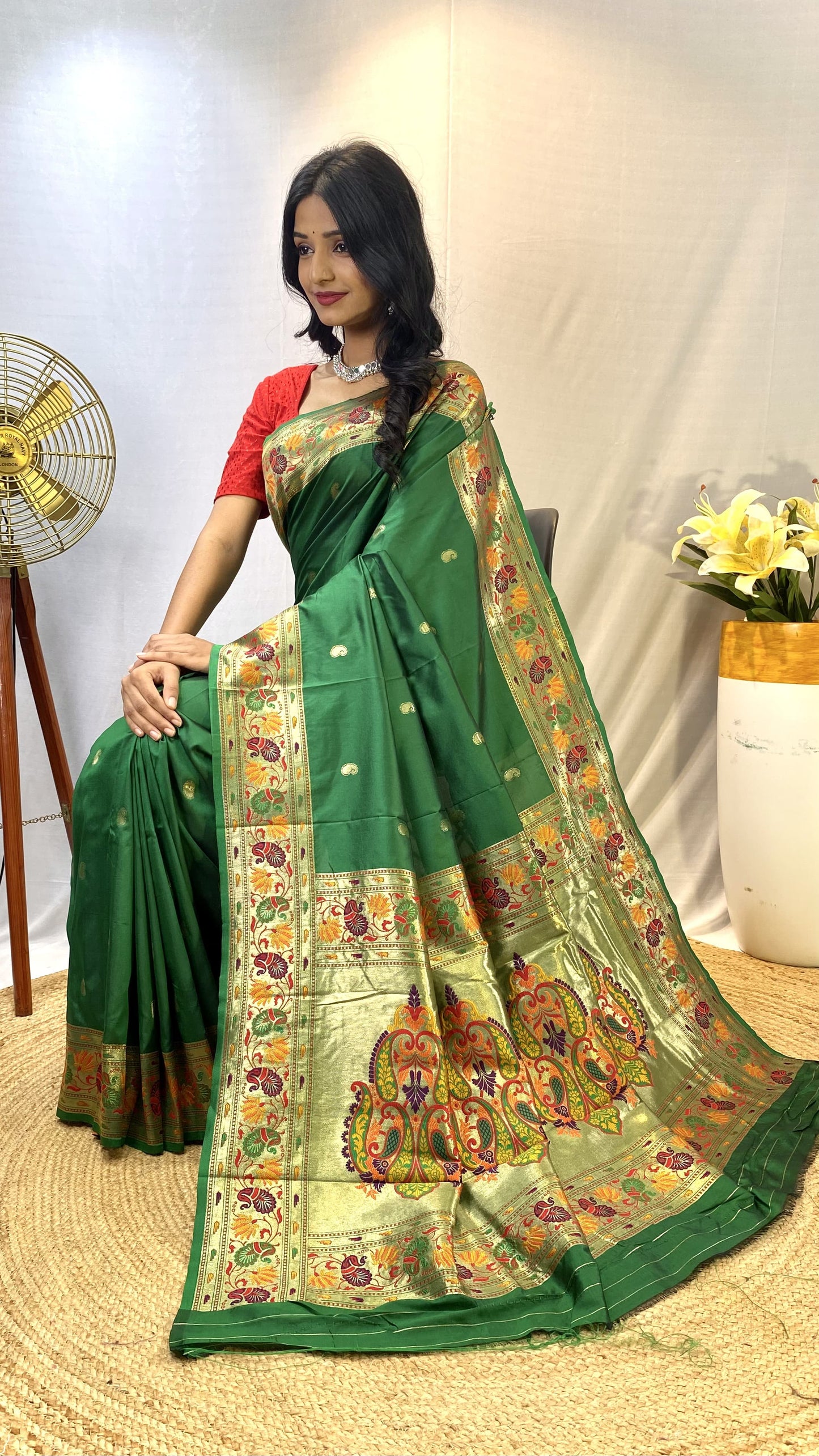 Paithani Silk Saree S1/SR/7/242108