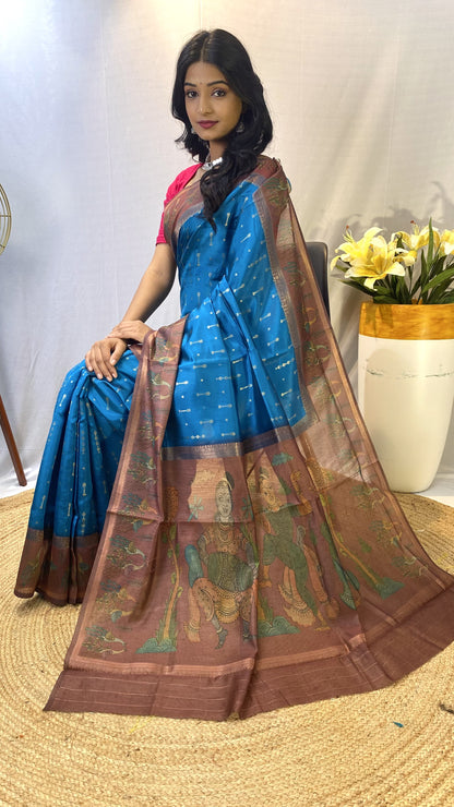 Soft Chanderi Silk Saree - S1/SR/1/241809