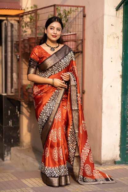 Batik Printed Sarees - S1/SR/6/241809