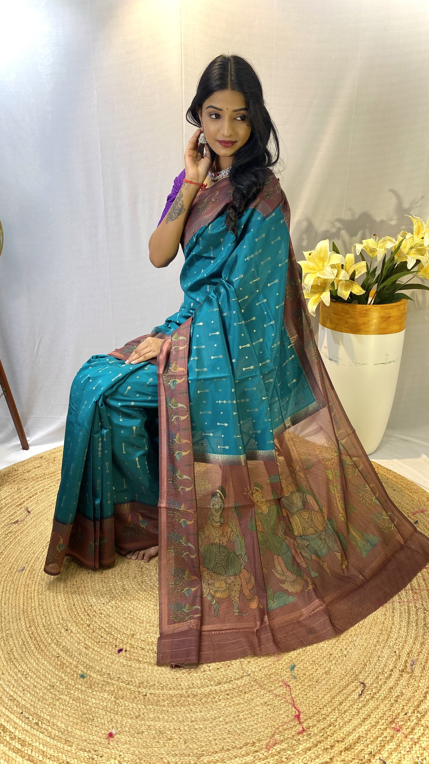 Soft Chanderi Silk Saree - S1/SR/1/241809