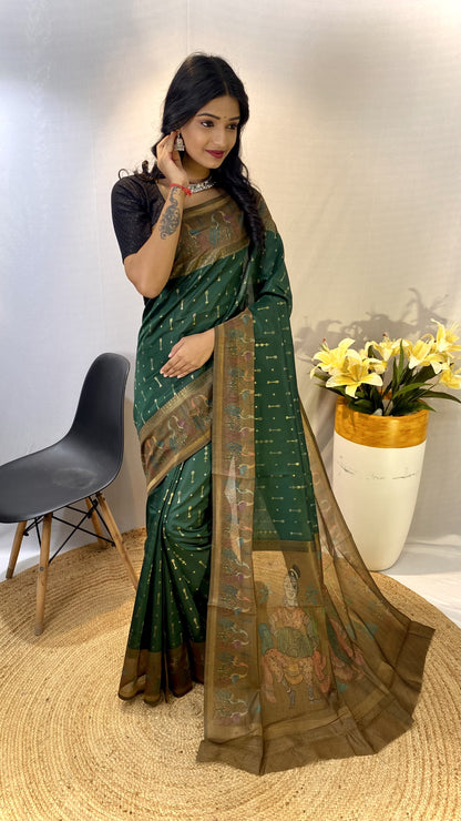 Soft Chanderi Silk Saree - S1/SR/1/241809