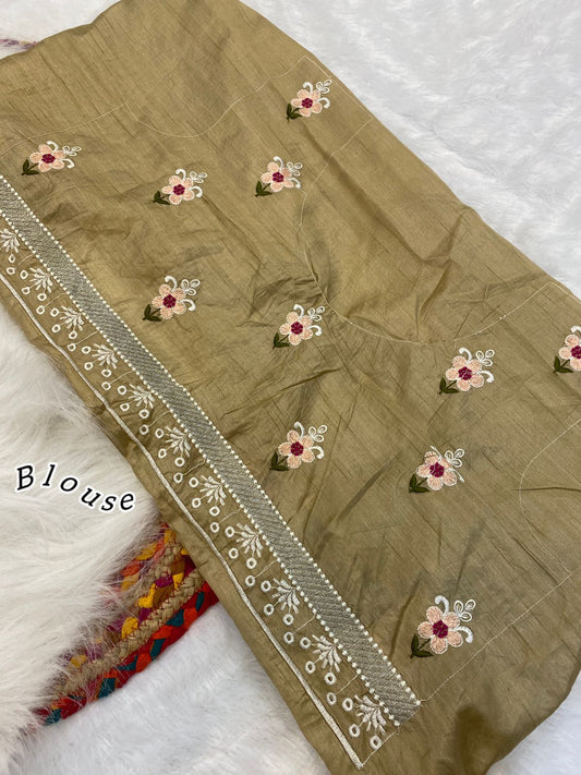 Gadhwali Silk Saree S1/SR/2/240109